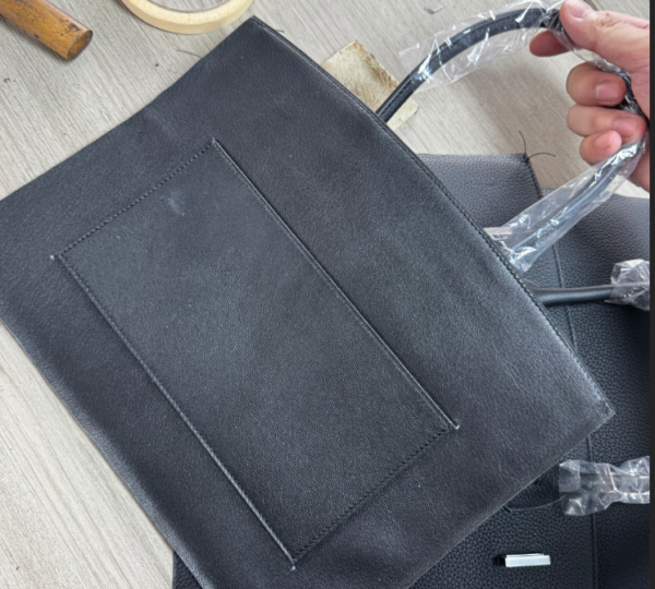 EPSOZM DIT Birk Materials for a handmade women's bag (featuring authentic Togo leather and requiring manual stitching).