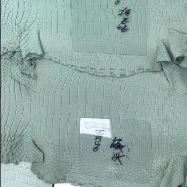 20cm  mint green women's bag DIY Materials: Pre-cut Leather Pieces